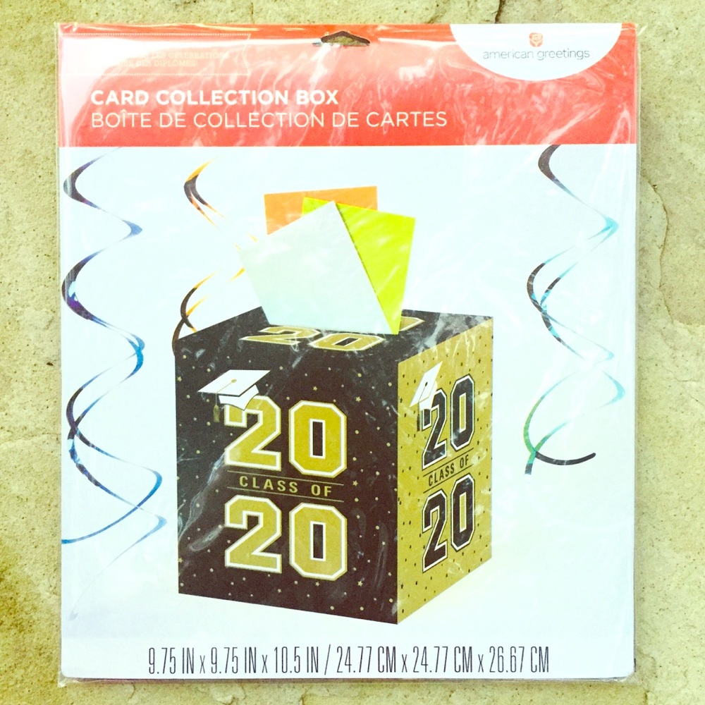 ๐ FREE ๐ CARD COLLECTION BOX | CLASS OF 2020 - Picture 4 of 5